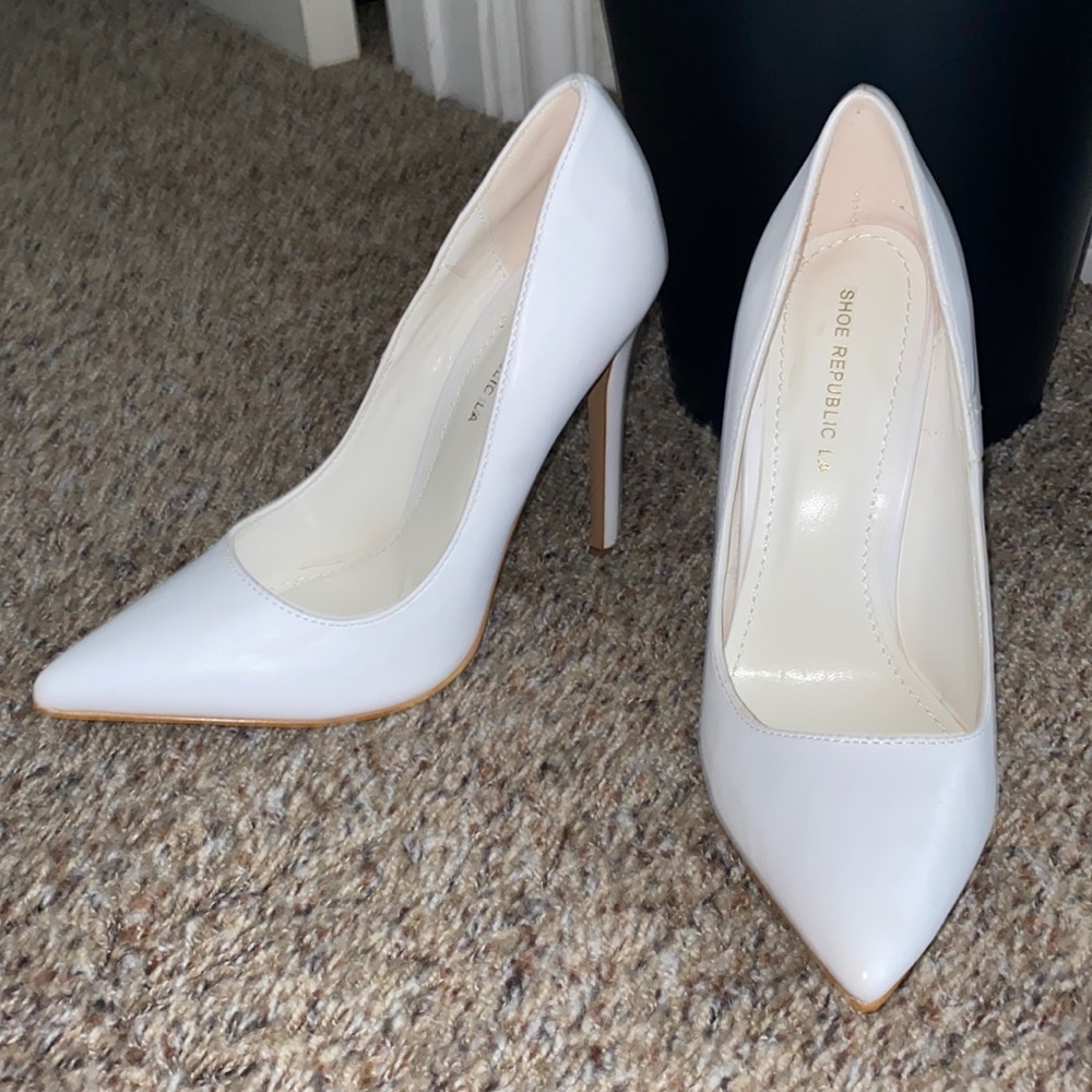 White heels
